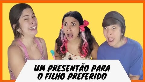 UM PRESENTÃO PARA O FILHO PREFERIDO