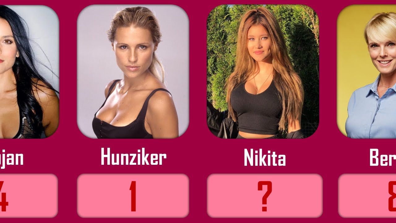 TOP 8: The Most Beautiful Swiss Women 🌟 (2025) | Models, Stars & Influencers