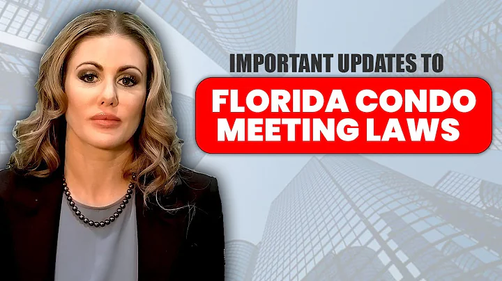 Florida Condo & HOA Law Changes 2025 Explained | What Every Board Member Should Know