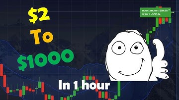 2$ to 1000$ in pocket option trading - Binary option is a scam - check the description