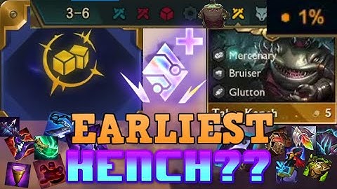 EARLY TAHM KENCH FARMS INFINITE ITEMS WITH GOLD RESERVES! RANK 1 NA | Teamfight Tactics set 6.5