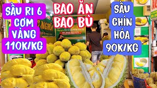 LÊN LÔ SẦU RI 6 VỎ XANH ĐẦY GAI KHUI RA CƠM VÀNG ƯƠM, KHÁCH ĂN THỬ TẠI CHỖ QUÁ NGON.