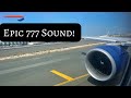 Incredible British Airways 777 BIG Reverse Thrust Landing at London Heathrow