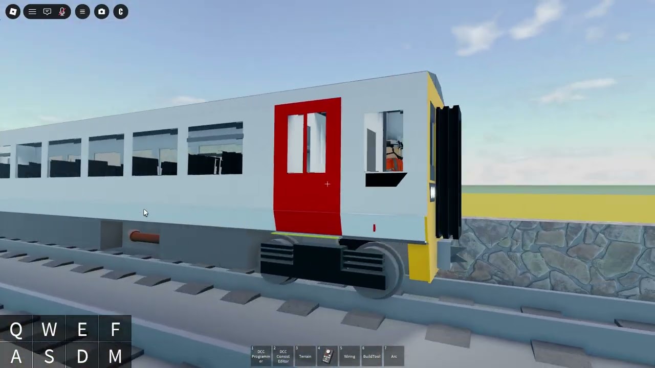 Roblox - my friend in a custom built TFW 158 running 1A50