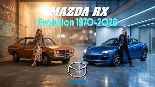 Mazda Rx Evolution 1970-2026 Legendary Rx-7 & Rotary Engine History