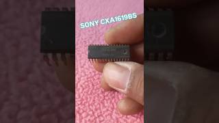 CXA1619BS FM AM RADIO CIRCUIT IC #FMRadio #FMReceiver #FM #SONYFMIC #AnalogFMRadio #FMChannels