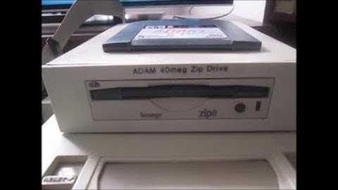 40mb Zip Drive - Coleco Adam