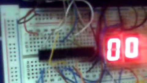 manejo de display de 7 segmentos usando el puerto paralelo de la pc y labview