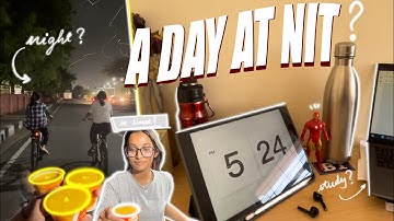 A day at college | mnit | NIT Jaipur | Nightlife?