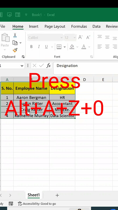 How to increase Text size in Excel | Excel me text kese bada kare #excel #microsoftexcel