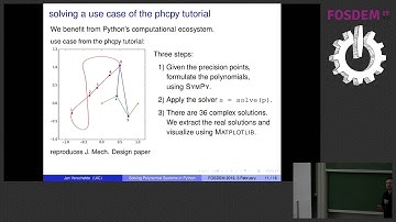 Solving Polynomial Systems in Python phcpy: a scripting interface for PHCpack