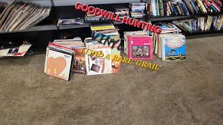 HUNDREDS of  VINYL RECORDS @ GOODWILL but I PICKED a Rare 'GRAIL' !