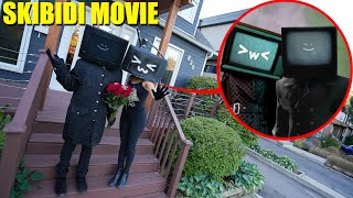 I CAUGHT TV WOMAN ON A DATE WITH TV MAN IN REAL LIFE! (SKIBIDI MOVIE SAD LOVE STORY)