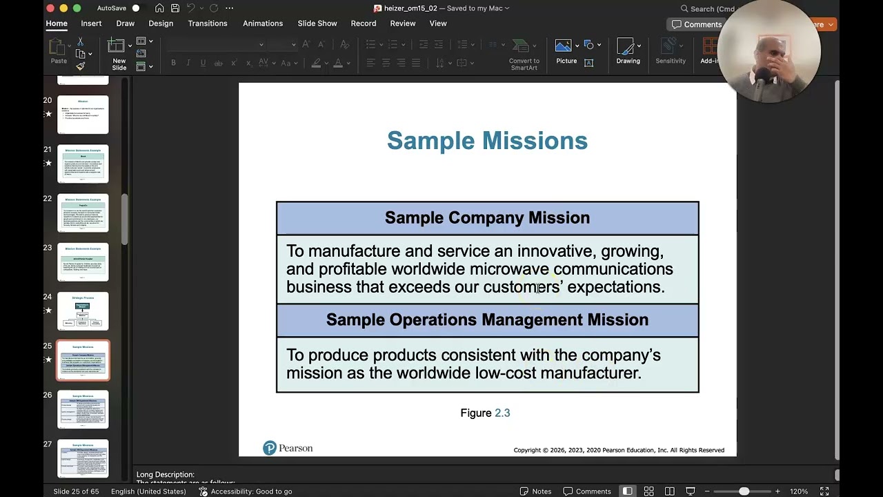 Mission Statements and Operations Strategies