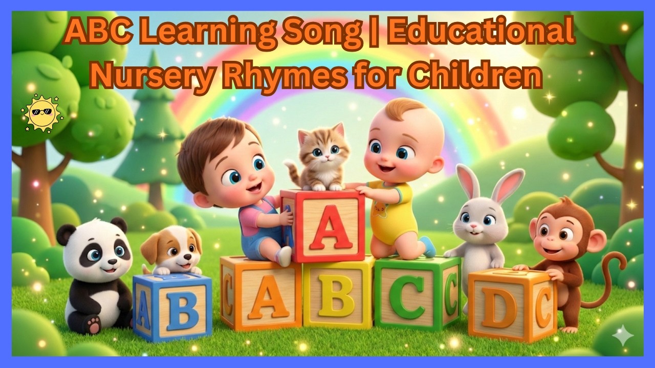 ABC Learning Song | Educational Nursery Rhymes for Children | The Rhyme ...