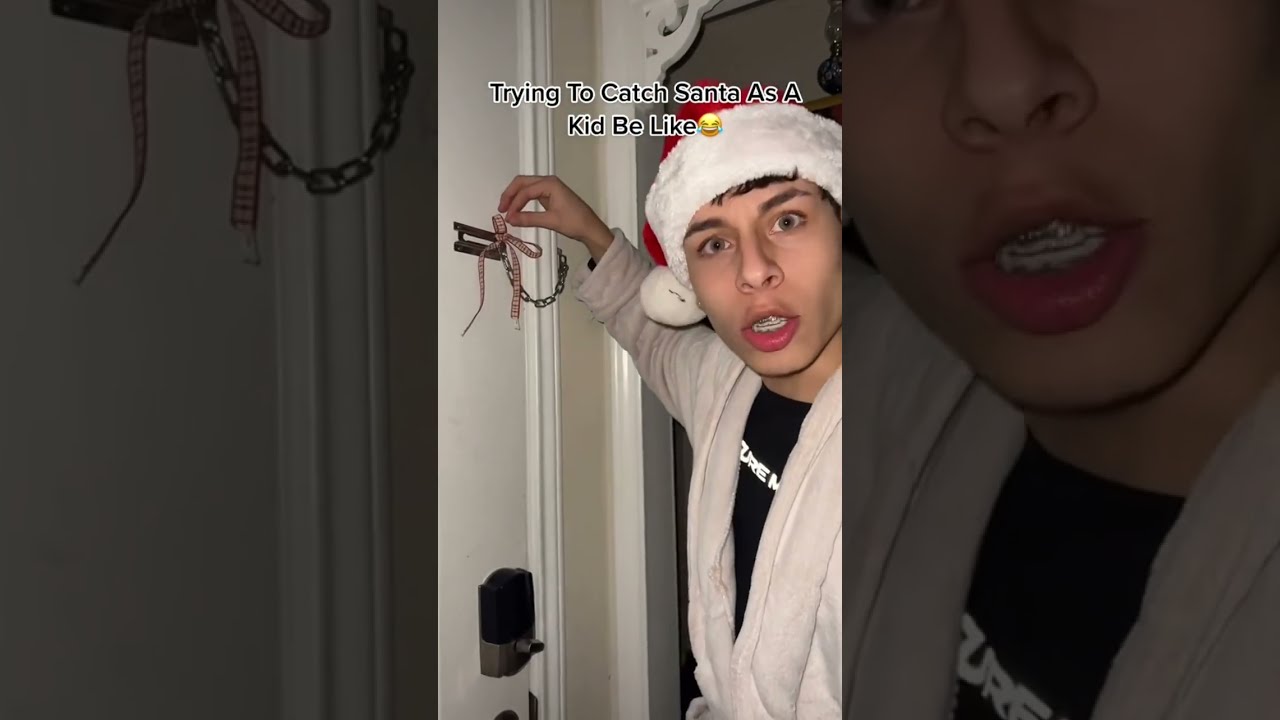 Trying To Catch Santa As A Kid 