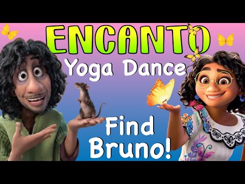 Encanto Yoga Freeze Dance Find Bruno | Brain Break | Go Noodle Inspired