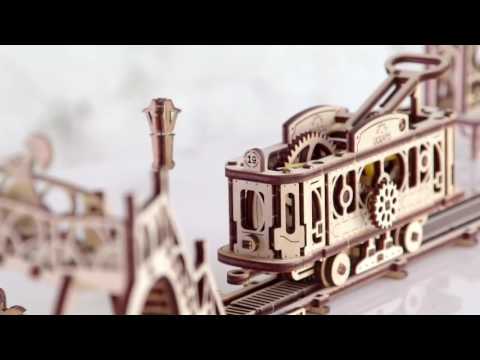 Модель Ugears "Трамвайная линия"