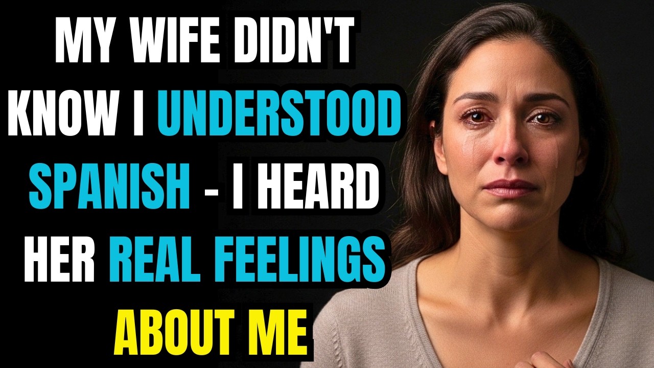 MY WIFE DIDN'T KNOW I UNDERSTOOD SPANISH - I HEARD HER REAL FEELINGS ABOUT ME