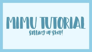 Setting up Shop with Mimu! | Mimu Discord Bot Tutorial