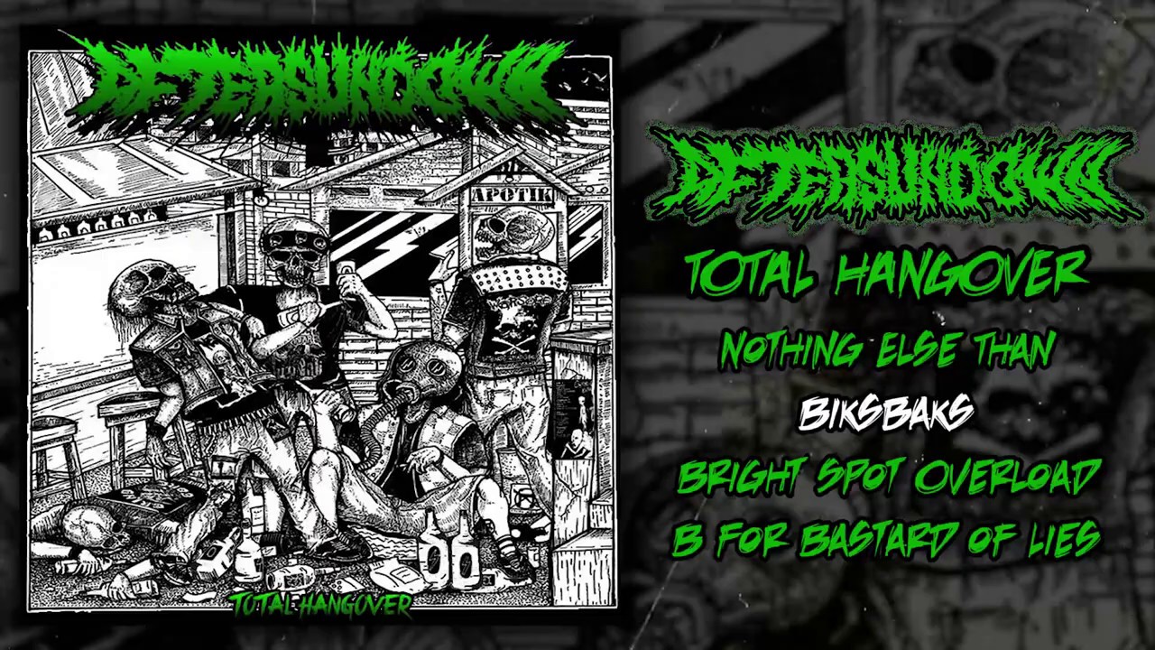 Aftersundown / Matka Teresa - Total Hangover | Nemesis split 7" FULL ALBUM (2018 - Grindcore)