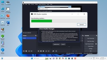 Latest Software Update for OBS Studio