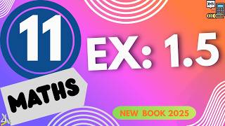 11th Class Math Exercise 1.5 Complete Solution | New Book 2025 | Complex Numbers |