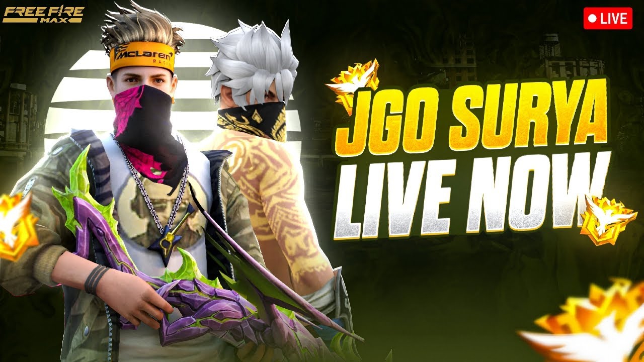 FREE FIRE LIVE STREAM TELUGU 1V2 GUILD TRAILS AND FUN ROOMS MAD ...