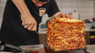 100LAYER LASAGNA CHALLENGE