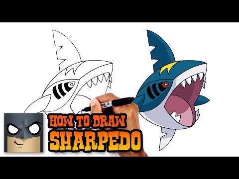 How to Draw Pokemon  Sharpedo  Step by Step