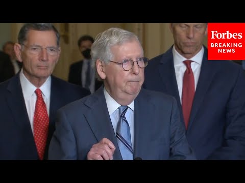 JUST IN: Senate Republican Leaders Defend Refusal To Help Raise Debt Ceiling