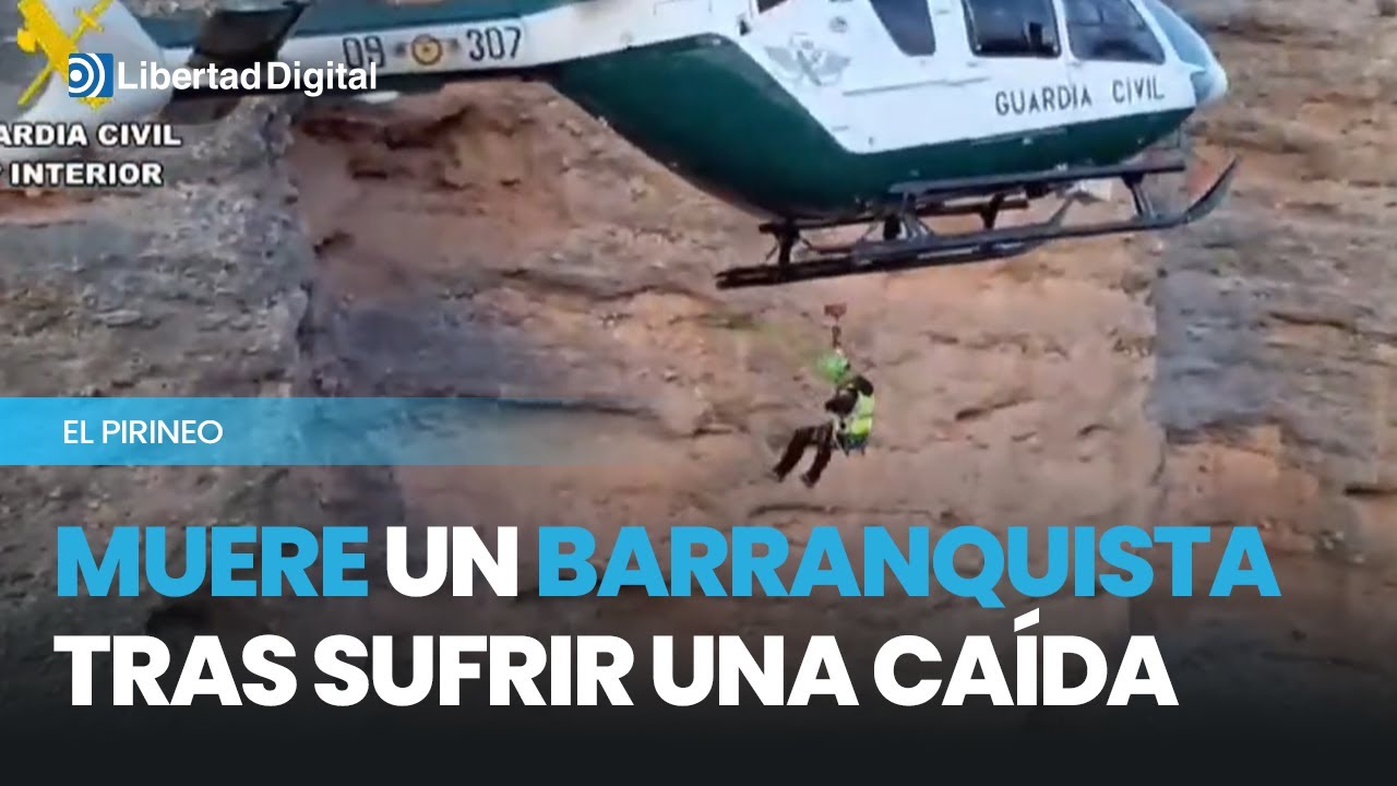 Muere un barranquista tras sufrir una caída de 35 metros en un rápel en ...