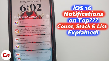 iOS 16 Can You Get Notifications on Top? iOS 16 Change Notification Display (List, Stack & Count)