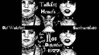 TALKING HEADS 🎵 Live Concert 1977 San Francisco CA ♬ HQ AUDIO