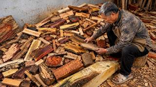 #11 Don't Throw Reusing Old Wood - Professional Tip To Create Dollar Masterpiece From Wood Waste.