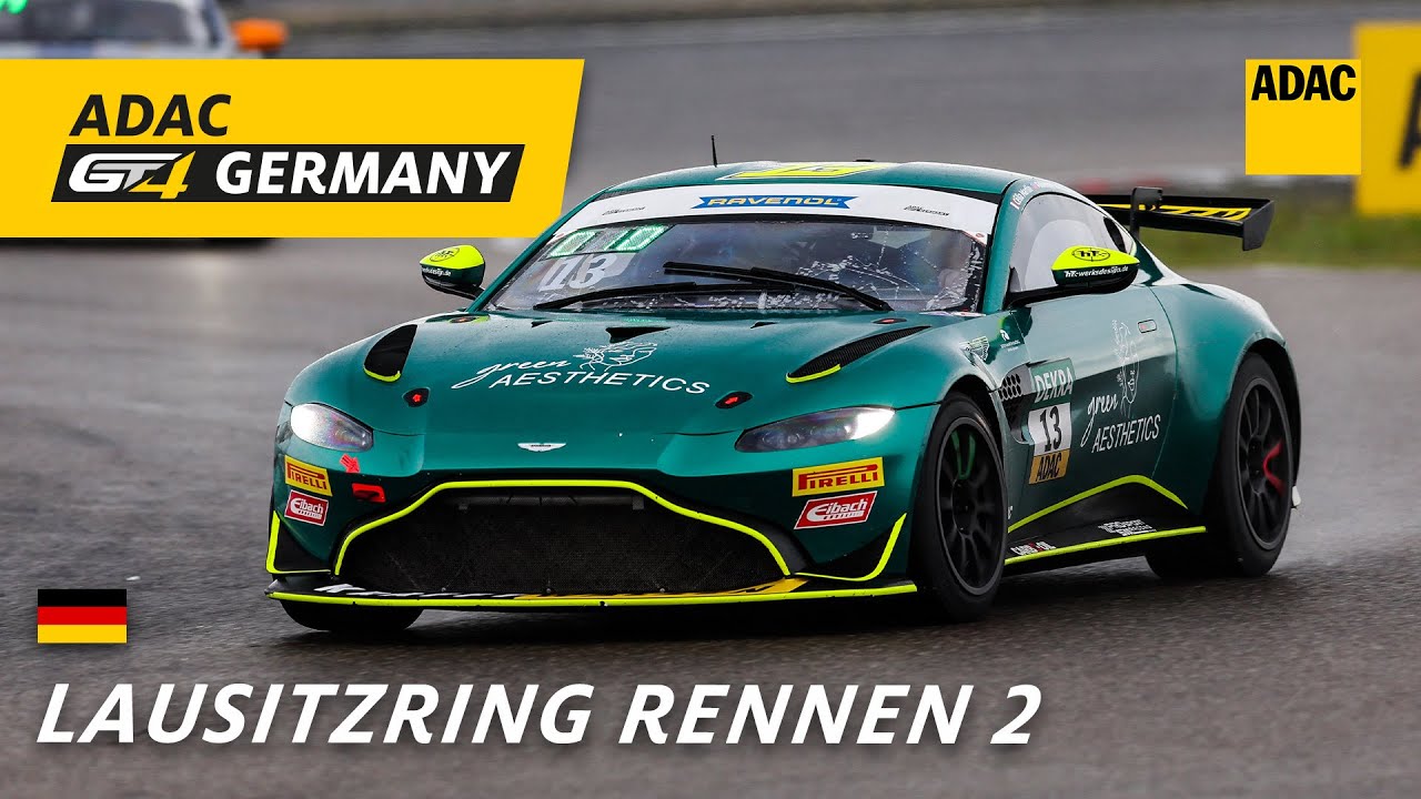 ADAC GT4 Germany Lausitzring 2023 Re-Live Rennen 2 Deutsch