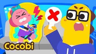 I Dont Want To Wear Seatbelts Safety Songs For Kids Cocobi