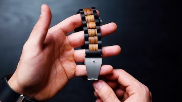 How To Remove Links On Your Wooden Watch - MambaWatches