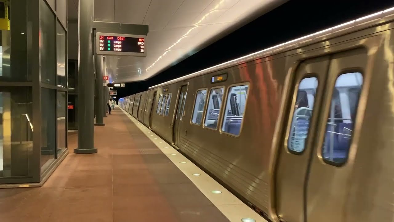WMATA Washington Metrorail Silver Line Trains On The Dulles Extension (9/11/23)
