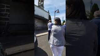 Gran afluencia de veciños de Cospeito á misa da Feira do Monte