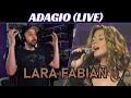 FLAWLESS! Lara Fabian REACTION - Adagio Live From Lara With Love