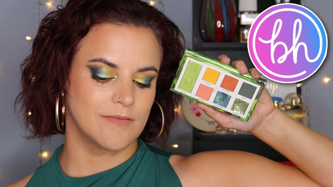 PERIDOT | BH COSMETICS BIRTHSTONE PALETTE | eye look, swatches, and comparison