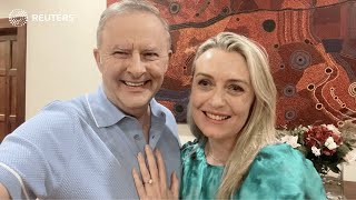 Australian PM Anthony Albanese announces engagement | REUTERS