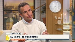 Moderaternas toppkandidat om svensk klimatpolitik: ”Trött på siffer… | Nyhetsmorgon | TV4 & TV4 Play