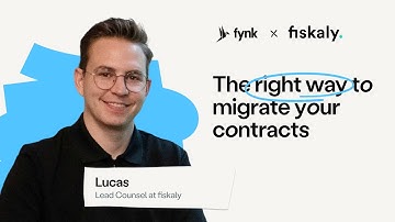 fynk x fiskaly | A clean, high-quality contract migration journey