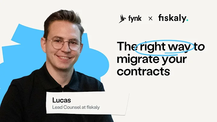 fynk x fiskaly | A clean, high-quality contract migration journey
