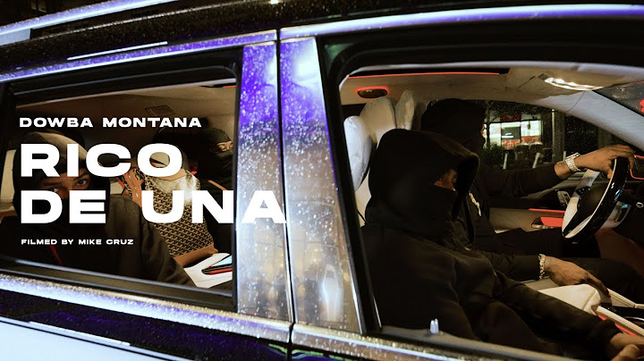 Dowba Montana - Rico De Una (VISUALIZER)