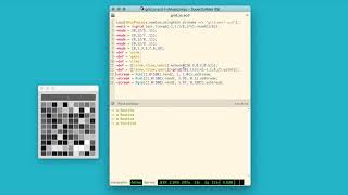 live-coding ambient music in SuperCollider