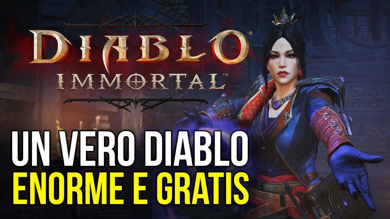 Diablo Immortal è enorme! Un gioco mobile TRIPLA A