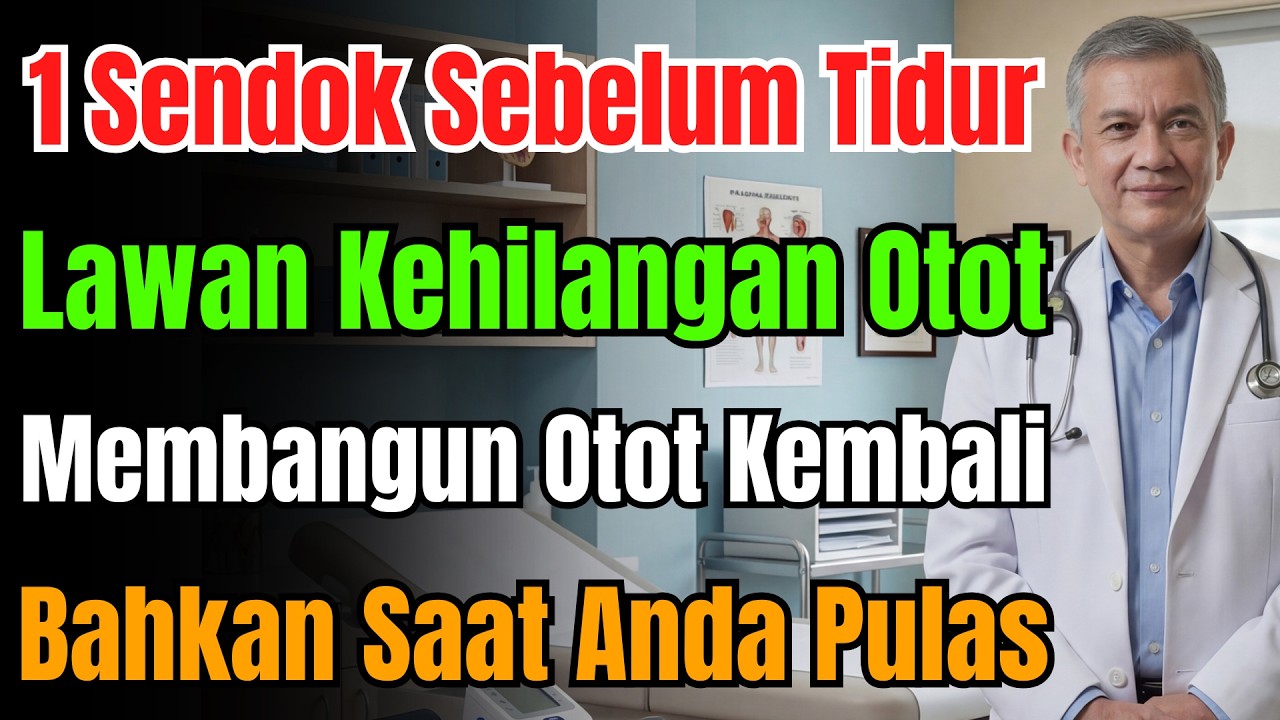 Peringatan Lansia! Wajib Makan Ini Sebelum Tidur, Kalau Tidak Otot Anda Akan Hilang Terus Loh